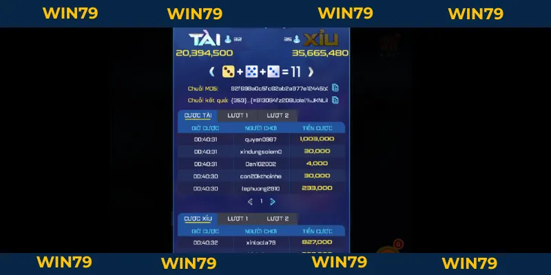 Tài Xỉu Win79